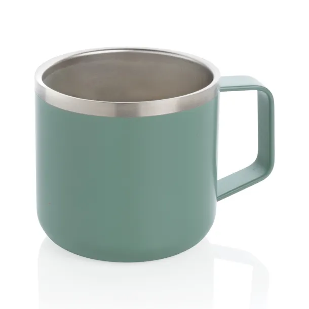  Stainless steel camp mug - XD Collection Green 