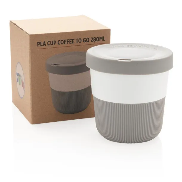  PLA cup coffee to go 280ml - XD Collection Grey 