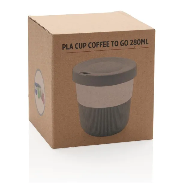  PLA cup coffee to go 280ml - XD Collection Grey 