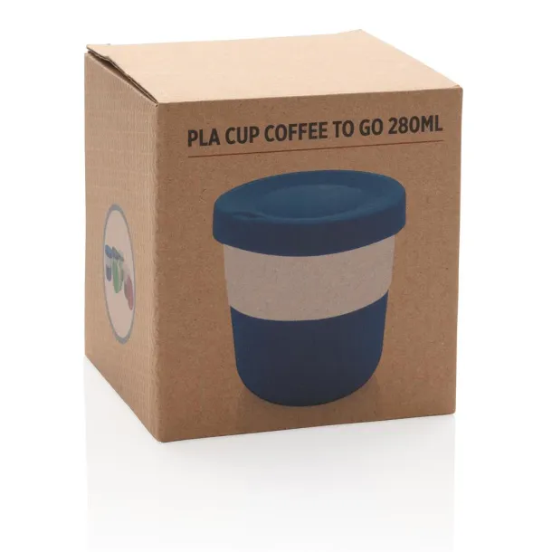  PLA cup coffee to go 280ml - XD Collection Blue 