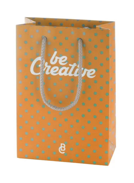 CreaShop M custom made paper shopping bag, medium White