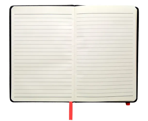 Andesite notebook A5 Red Dark grey