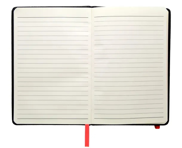 Andesite notebook A5 Red Dark grey