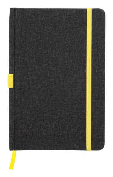 Andesite notebook Yellow Dark grey