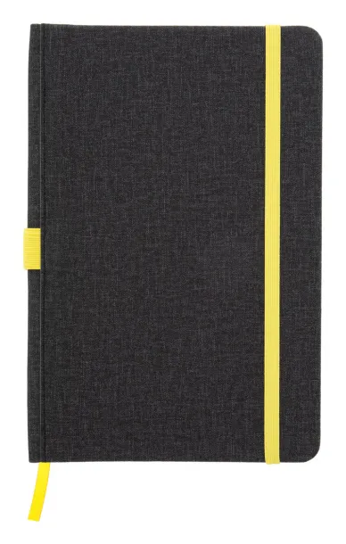 Andesite notebook Yellow Dark grey