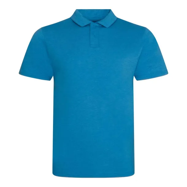  TRI-BLEND POLO - Just Polos Heather Sapphire Blue