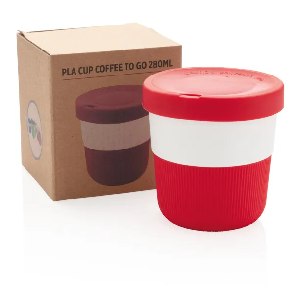  PLA cup coffee to go 280ml - XD Collection Red 