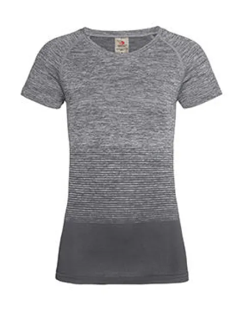  Seamless Raglan Flow Women - Stedman Light Grey Transition