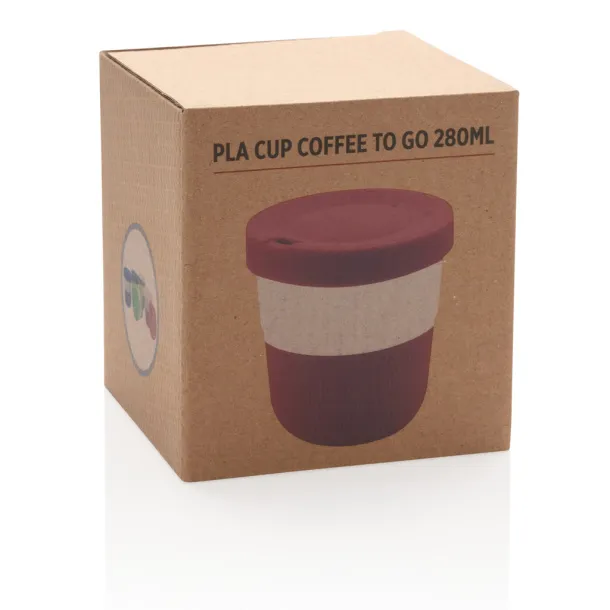  PLA cup coffee to go 280ml - XD Collection Red 