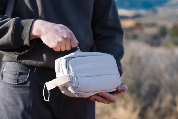  Armond AWARE™ RPET toiletry bag - XD Xclusive beige