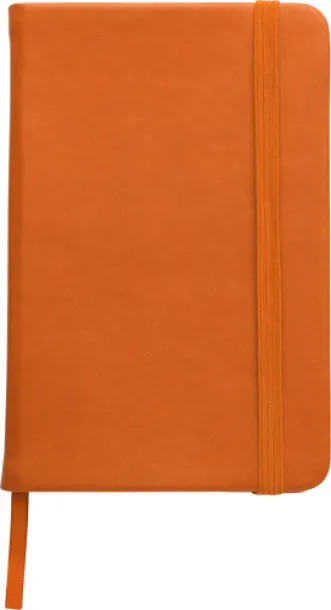 BRIGITTA PU notebook orange