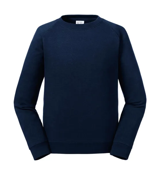  Kids' Authentic Raglan Sweat - Russell  French Navy