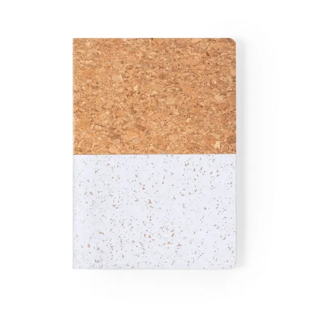  Cork notebook A5 white