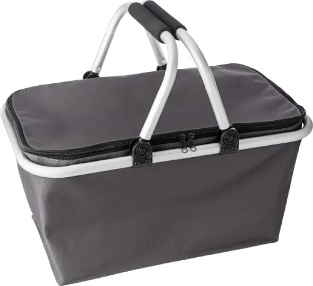  Polyester (320-330 gr/m²) shopping basket. Douglas grey