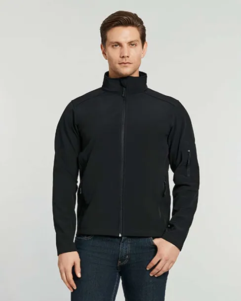  HAMMER UNISEX SOFTSHELL JACKET - Gildan Black