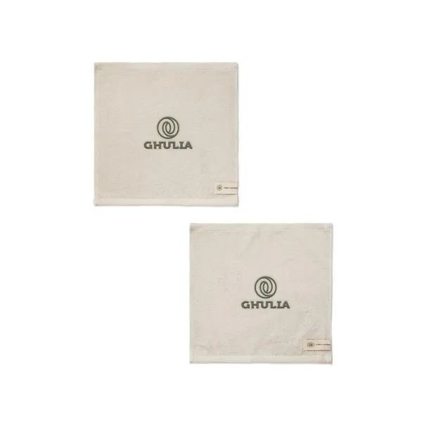  VINGA Birch ručnici 30x30, 450 g/m2 - Vinga Bijela 