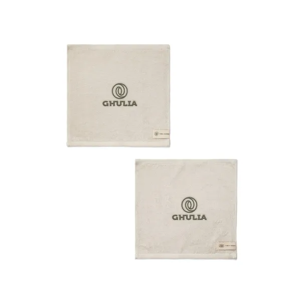  VINGA Birch ručnici 30x30, 450 g/m2 - Vinga Bijela 