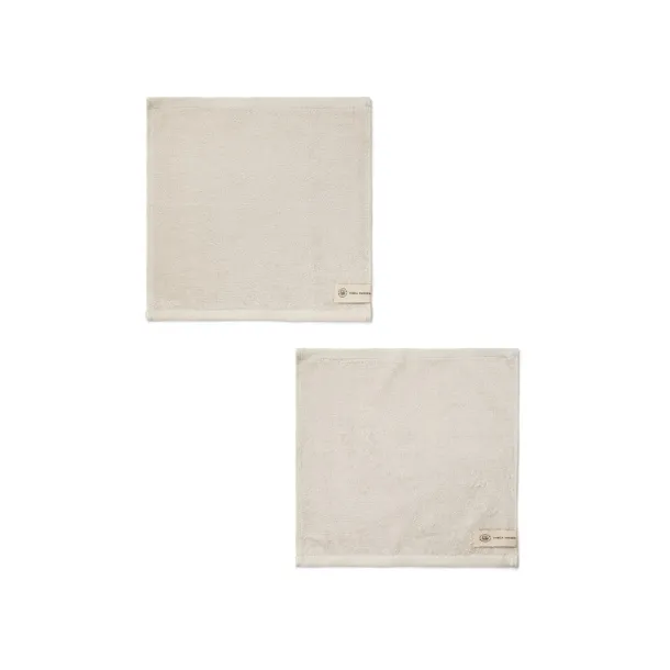  VINGA Birch ručnici 30x30, 450 g/m2 - Vinga Bijela 