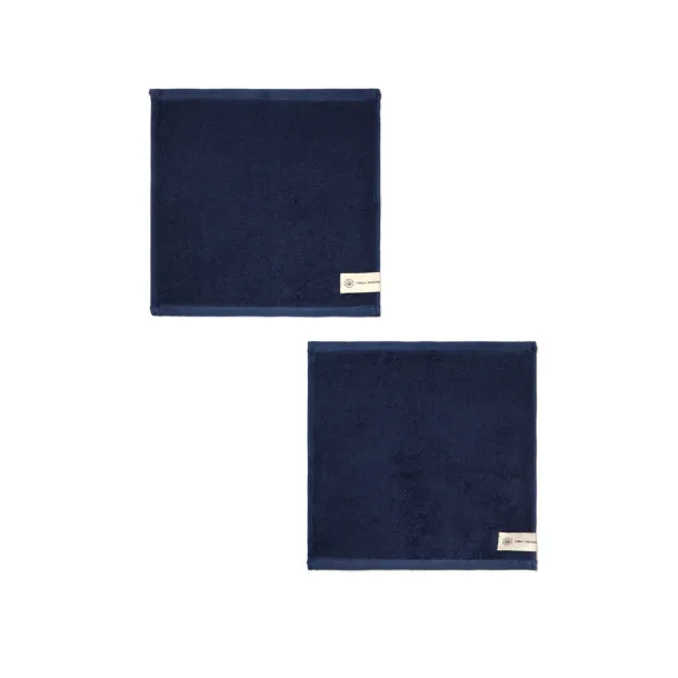  VINGA Birch ručnici 30x30, 450 g/m2 - Vinga blue, off white