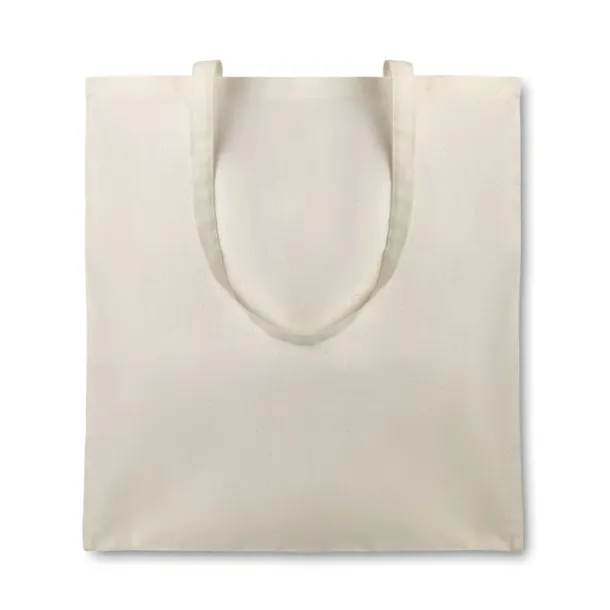 ORGANIC COTTONEL Shopping bag in organic cotton, 105 g/m2 Beige