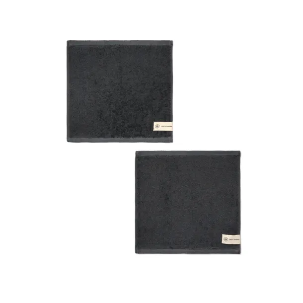  VINGA Birch ručnici 30x30, 450 g/m2 - Vinga Siva 