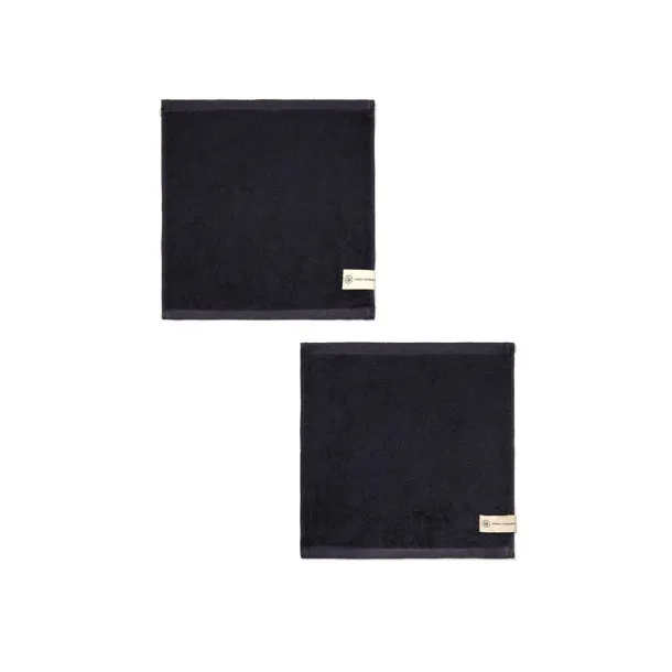  VINGA Birch ručnici 30x30, 450 g/m2 - Vinga Crna