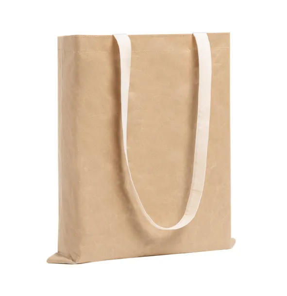 Curiel paper shopping bag Natural White