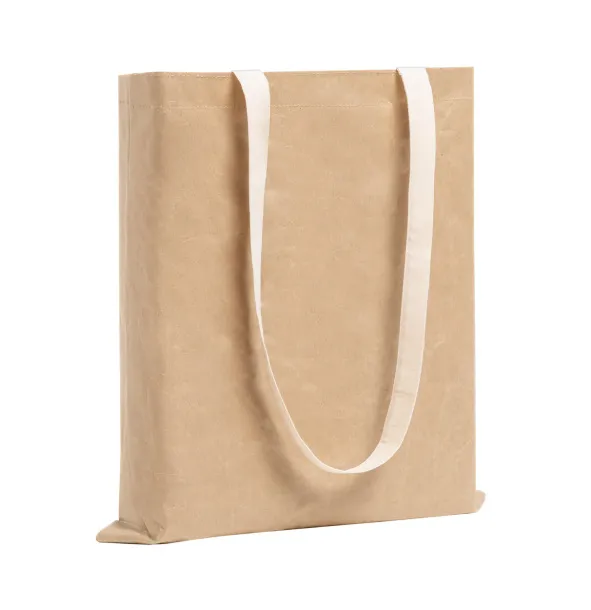 Curiel paper shopping bag Natural White