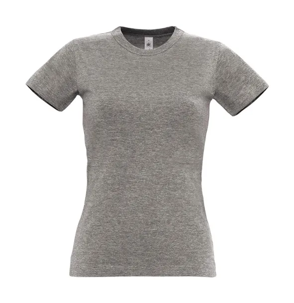  Exact ženska kratka majica, 185 g/m² - B&C Sport Grey