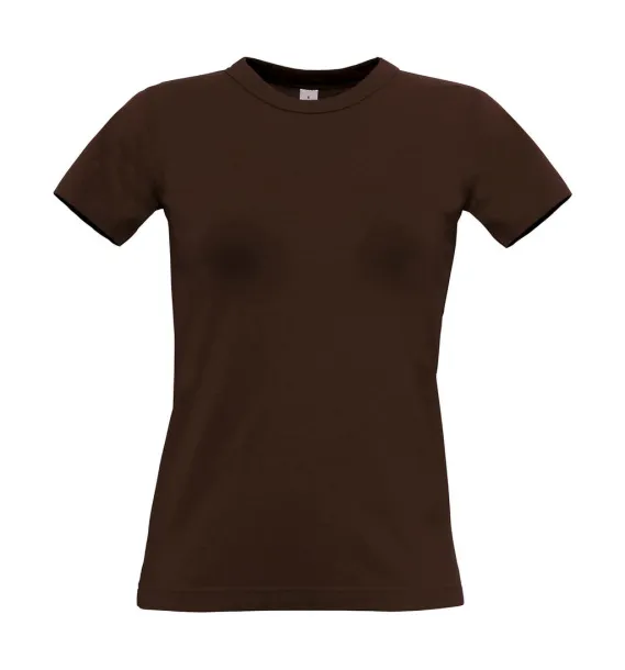  Exact ženska kratka majica, 185 g/m² - B&C Brown