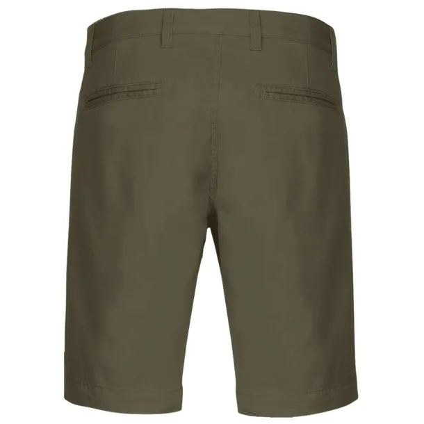  MEN'S CHINO BERMUDA SHORTS - Kariban Light Khaki