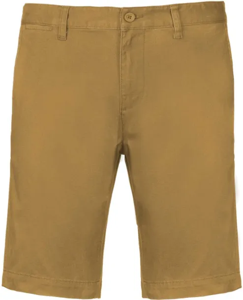  MEN'S CHINO BERMUDA SHORTS - Kariban Camel