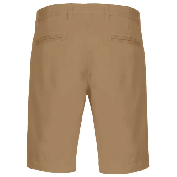  MEN'S CHINO BERMUDA SHORTS - Kariban Camel