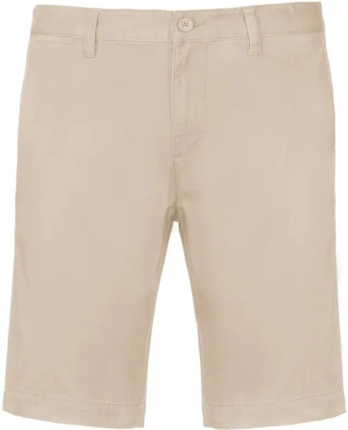  MEN'S CHINO BERMUDA SHORTS - Kariban Beige