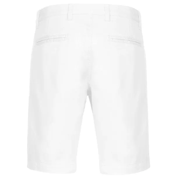  MEN'S CHINO BERMUDA SHORTS - Kariban White