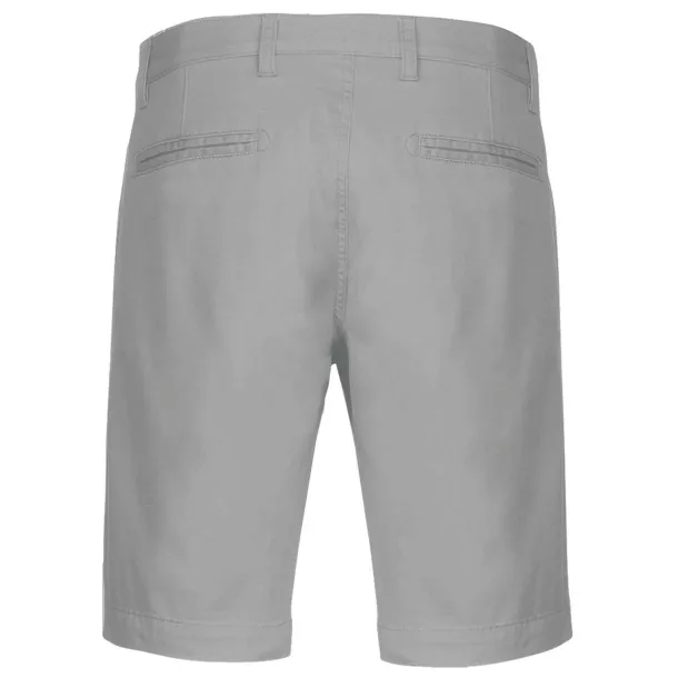  MEN'S CHINO BERMUDA SHORTS - Kariban Fine Grey