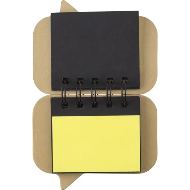  Memo holder, sticky notes brown