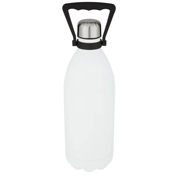 Cove 1.5 L vacuum insulated stainless steel bottle - Unbranded White