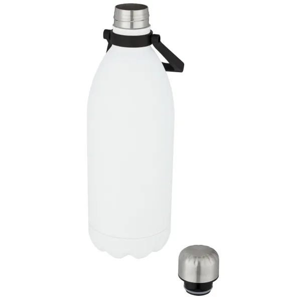 Cove 1.5 L vacuum insulated stainless steel bottle - Unbranded White