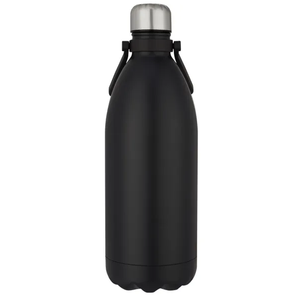 Cove 1.5 L vacuum insulated stainless steel bottle Solid black