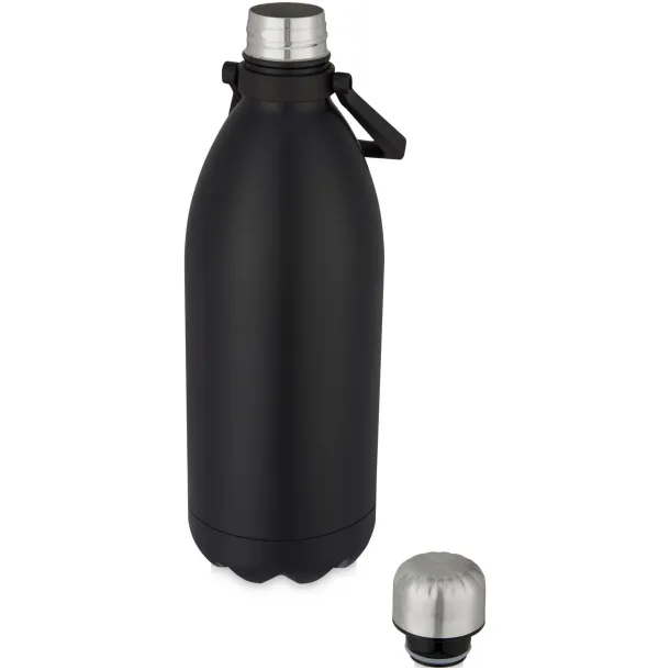 Cove 1.5 L vacuum insulated stainless steel bottle Solid black