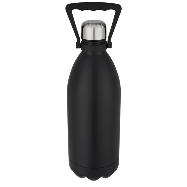 Cove 1.5 L vacuum insulated stainless steel bottle Solid black