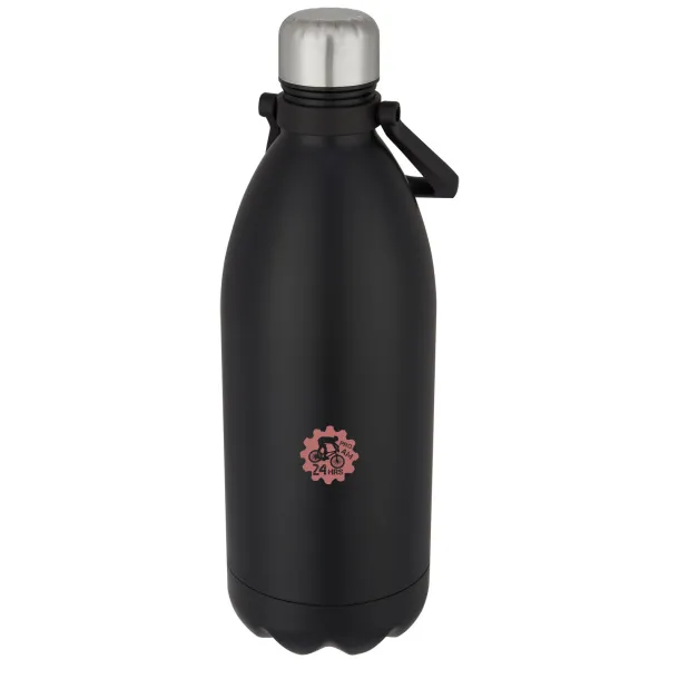 Cove 1.5 L vacuum insulated stainless steel bottle Solid black