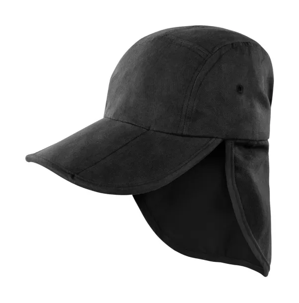  Folding Legionnaire Hat - Result Headwear Black