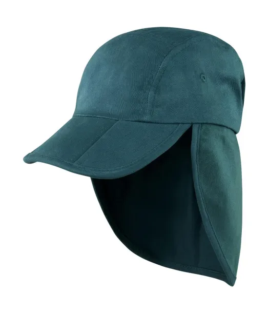  Folding Legionnaire Hat - Result Headwear Bottle Green