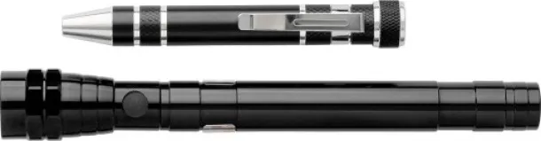 OLIVIA Aluminium 2-in-1 torch black