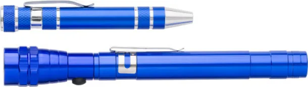 OLIVIA Aluminium 2-in-1 torch cobalt blue