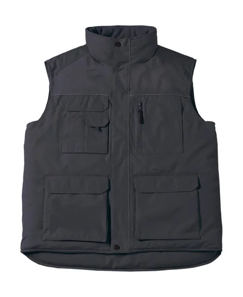  Expert Pro Workwear Bodywarmer - B&C Pro Tamno siva