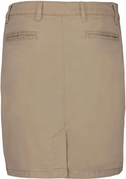  CHINO SKIRT - Kariban Washed Beige