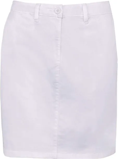  CHINO SKIRT - Kariban White